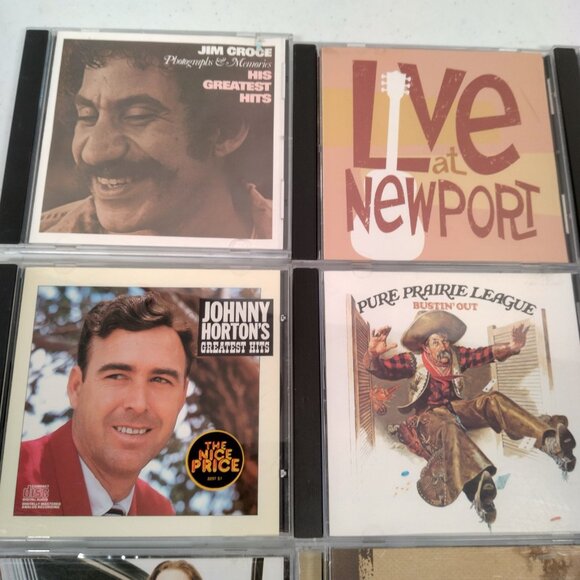 Country Folk Rockabilly Muisc Music CD Lot of 9 Kingston Trio Newport Jim Croce - Picture 2 of 7